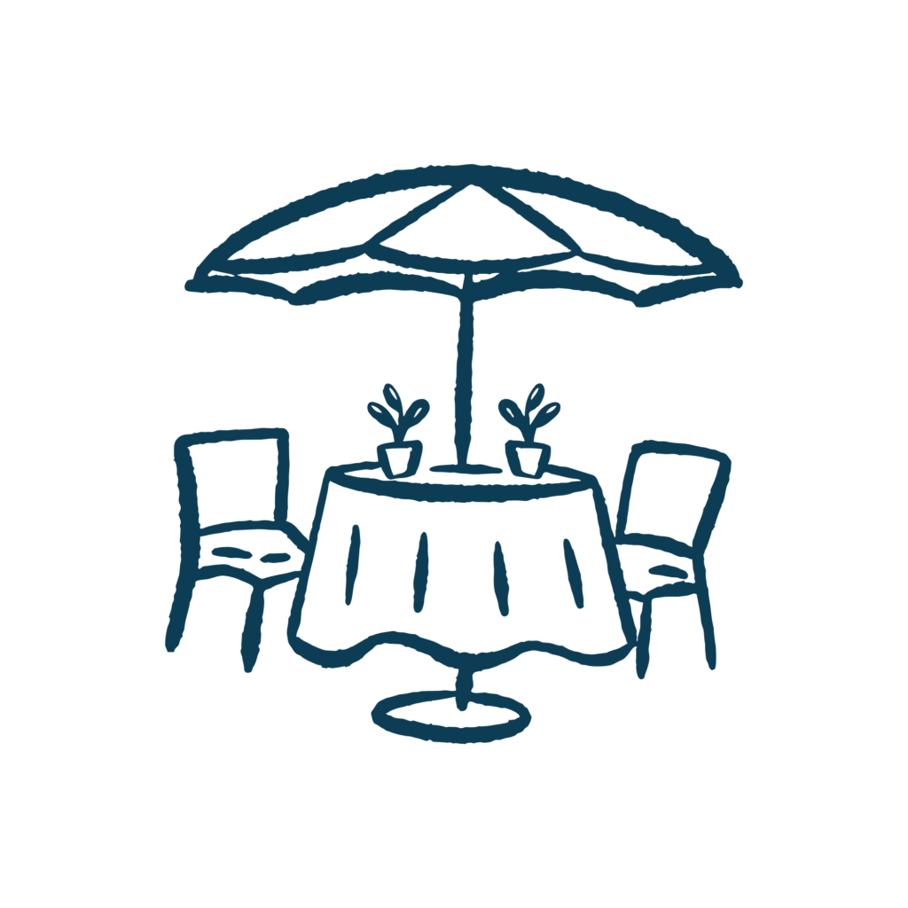 Restaurant table icon