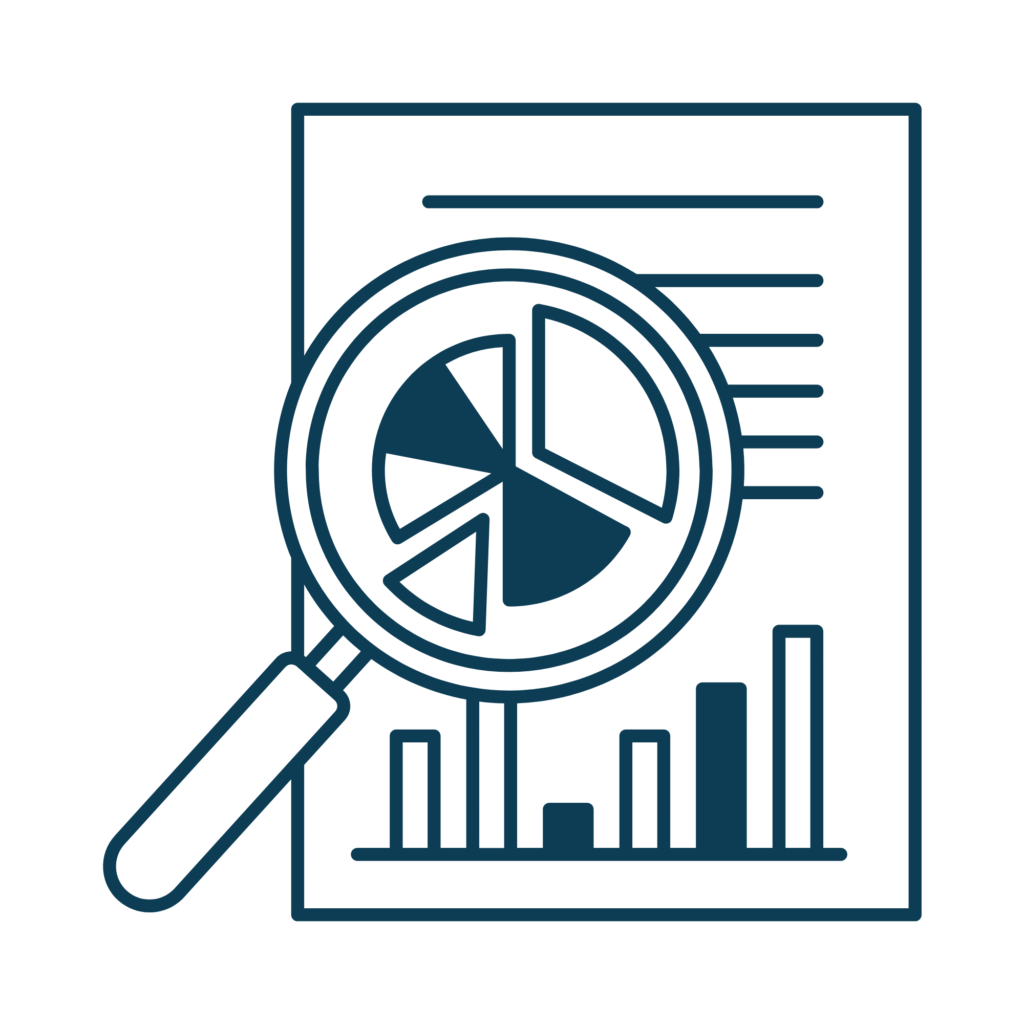 Financial report icon